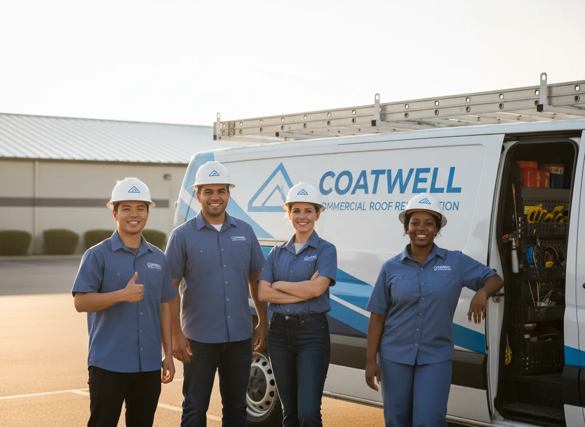 Commercial roof coating company in Gorum, LA
